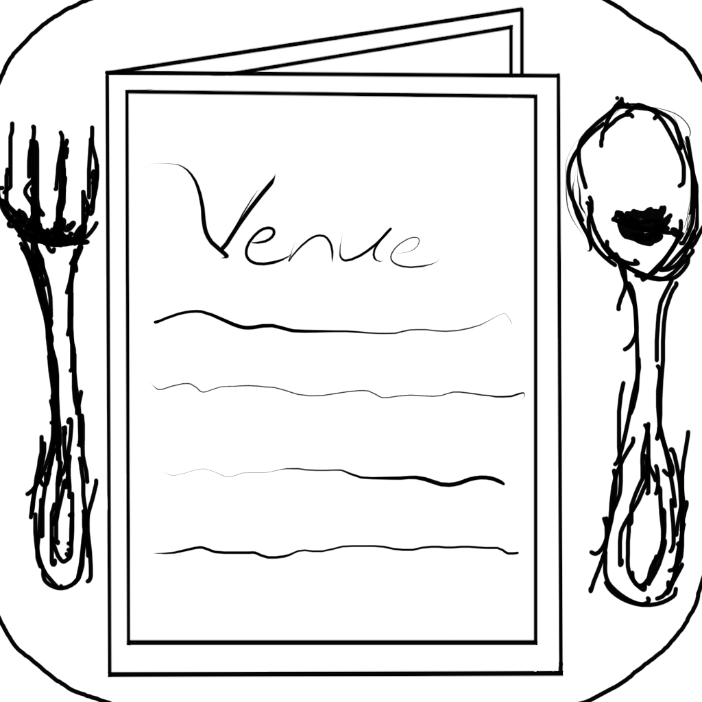 Venu Menu Mockup Screen 1