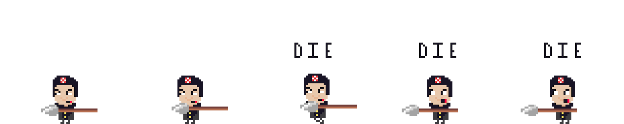 Enemy soldier Sprite